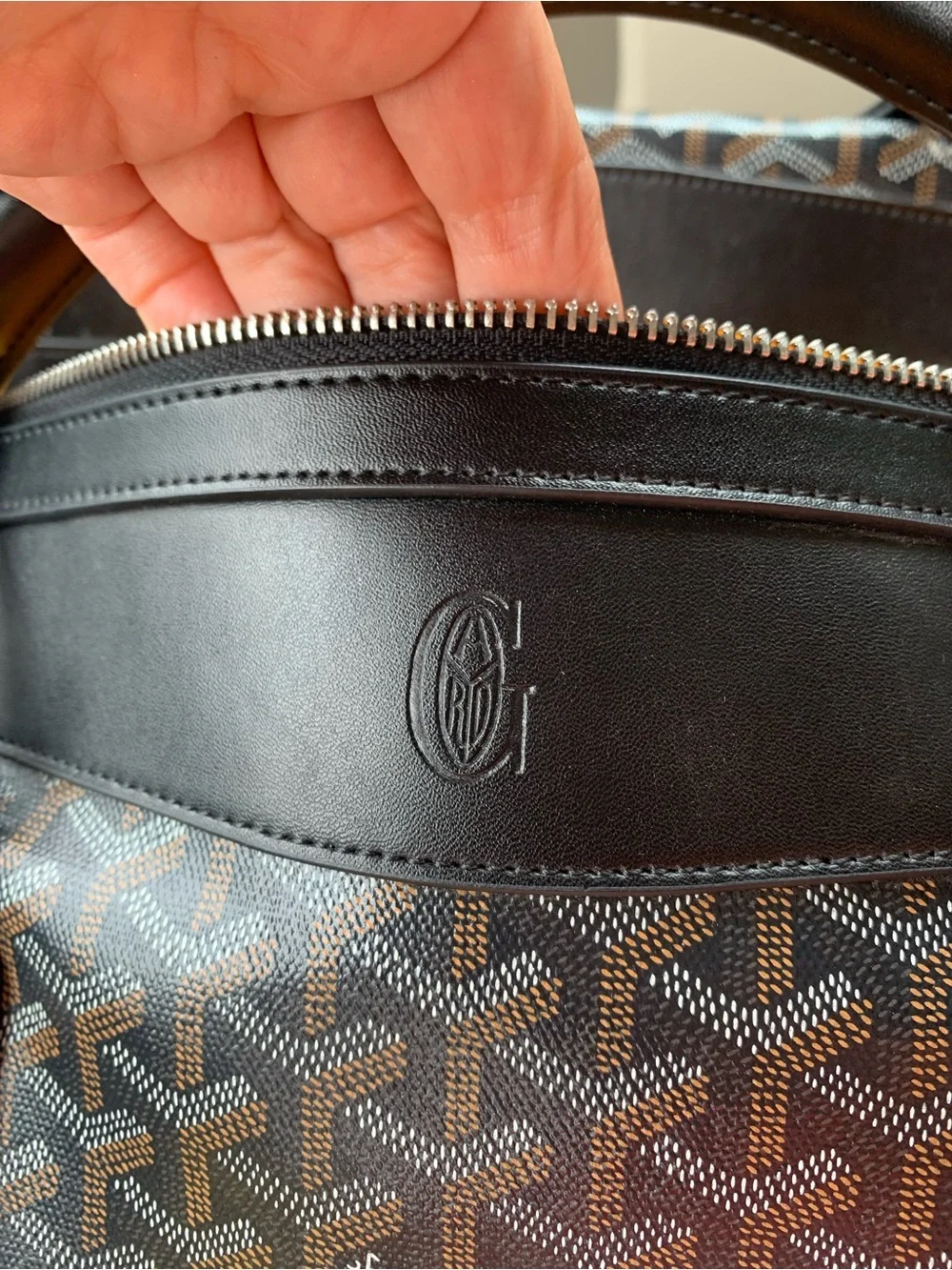 Boeing Black Duffle Bag